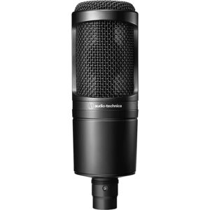 Audio-Technica AT2020 Micrófono de estudio de condensador cardioide XLR, ideal para aplicaciones de proyecto/estudio en casa