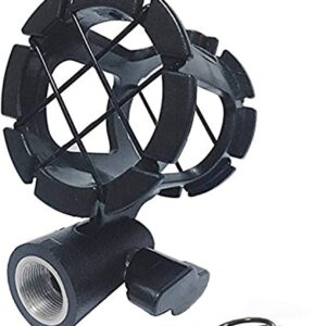 Eggsnow Microphone Shock Mount Clip Universal Mic Holder Stand Anti Vibration for AKG D230 Senheisser ME66 Rode NTG-2 NTG-1 Audio-Technica AT-875R